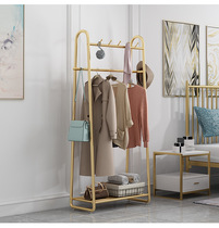 Modern simple clothes hanger landing clothes hat rack living room Xuanguan hanging clothes hanger bedroom door rear shelving clothes rack clothes rack