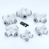CKT brand four-way connector cross quick plug connector PZA KQ2TW04 06 08 10 12-00 Gas joint
