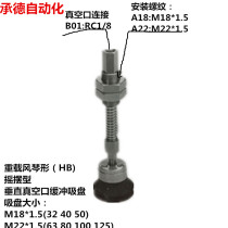 ZP2 inner screw flat 40 50 buffer type (HB)SMC vacuum suction cup industrial manipulator vacuum nozzle