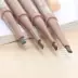 Dễ dàng trang điểm Chì kẻ mày chống thấm nước hai đầu không thấm nước Chì kẻ lông mày mỏ vịt xoay nhiều màu Chì kẻ mày trang điểm ba chiều không lem không trôi tạo tác chân mày - Bút chì lông mày / Bột / Stick Bút chì lông mày / Bột / Stick