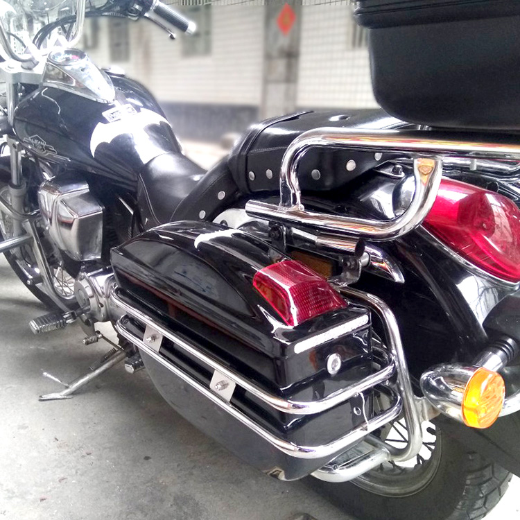 Xe máy thân cây sửa đổi phần side hộp side hộp điện Hoàng Tử eagle king xe máy trunk PP nhựa cốp đựng đồ xe máy