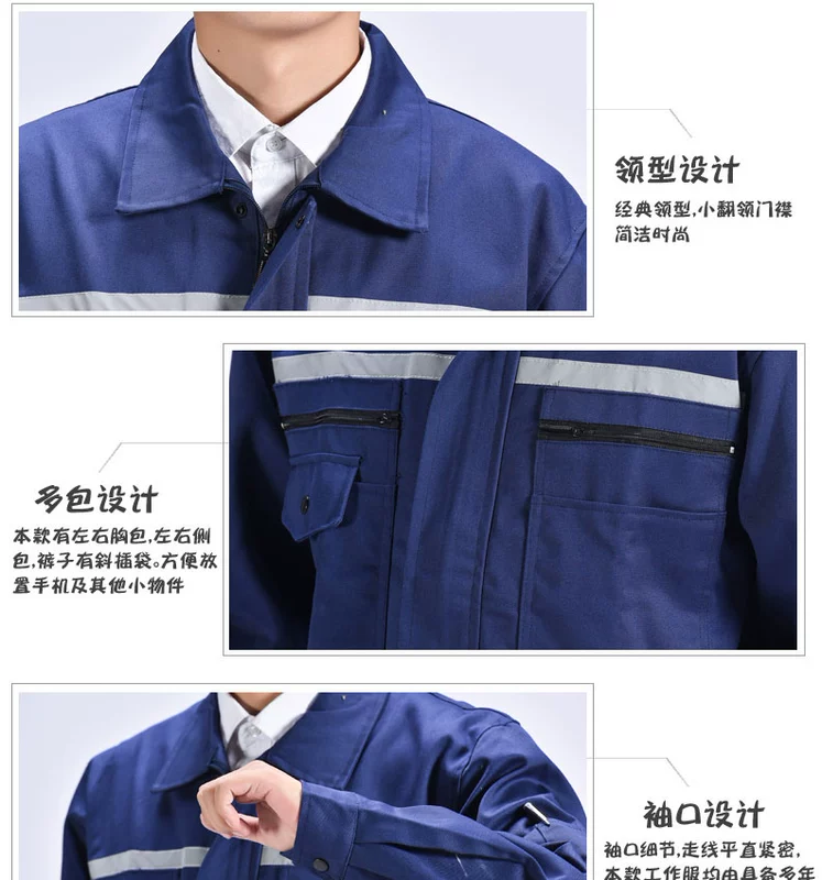 Quần yếm chống cháy Lingyi phù hợp với nhà máy thép chống cháy và chống vảy các kiểu đồ bộ mặc ở nhà đẹp