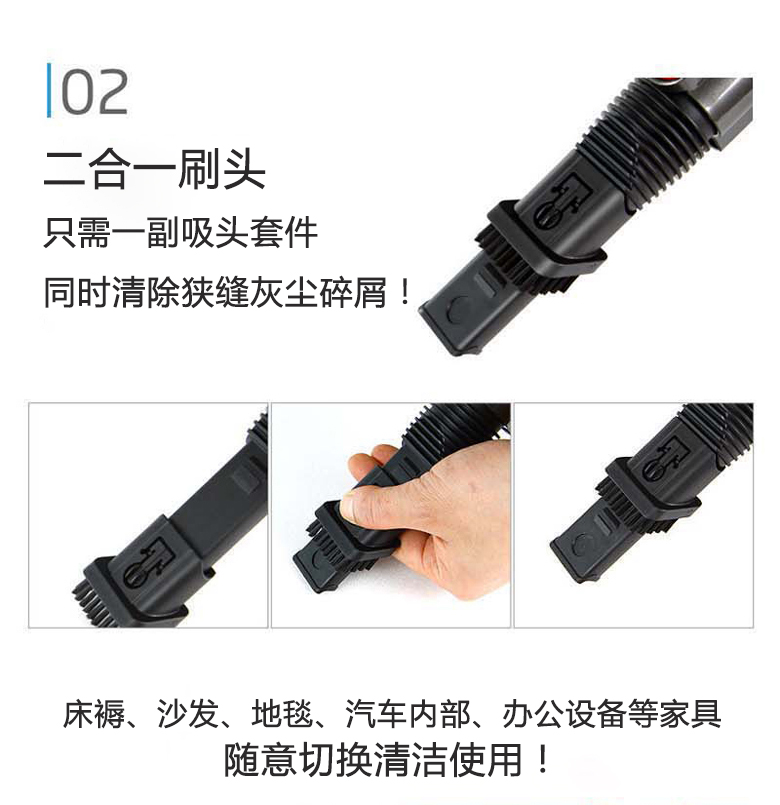 Hàn Quốc QUEENMADE Máy hút bụi không dây tuyệt đối cầm tay im lặng xe nhà không dây - Máy hút bụi robot hút bụi center