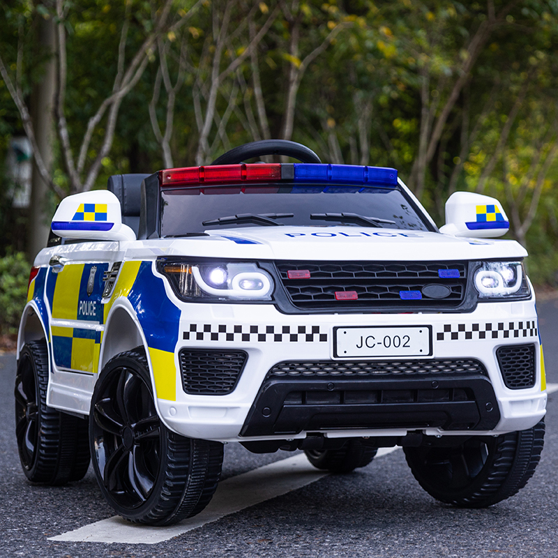Children's Electric Car, Four-Wheel Police Car, Remote-Controlled Toy Car for Boys and Girls, Can Be Ridden, Baby's First Birthday Gift Children's Electric Car, Four-Wheel Police Car, Remote-Controlled Toy Car for Boys and Girls, Can Be Ridden, Baby's First Birthday Gift