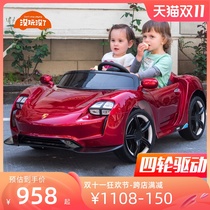 Kids Electric Car 4WD 4WD Car Toy Car RC Car Baby W RC Double Seat