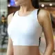 Thời gian áo ngực thể thao mùa xuân và mùa hè áo vest yoga phụ nữ tập hợp không có vòng thép cường độ cao chống sốc chạy đồ lót Bra - Đồ lót thể thao áo quần tập gym
