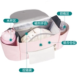 Коляска для машины, вместительная и большая сумка для хранения, подвесной органайзер, детская коробочка для хранения для выхода на улицу с аксессуарами