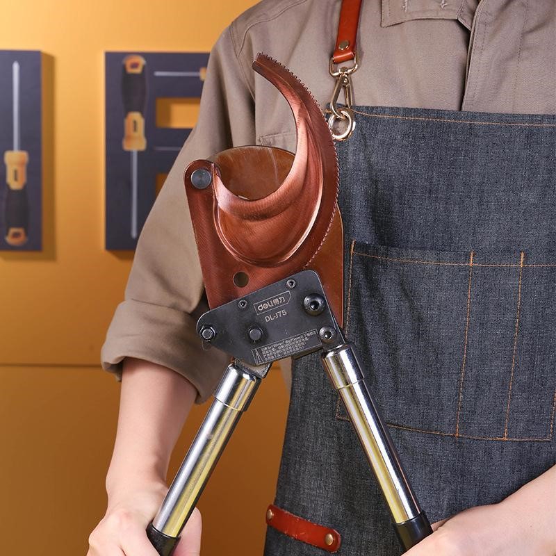 棘轮式电缆剪：电力施工中的得力助手