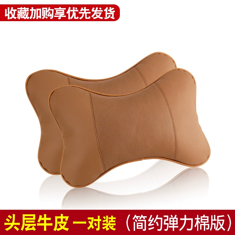 gối ô tô Bộ đôi gối tựa đầu ô tô và gối kê cổ. gối ô tô 