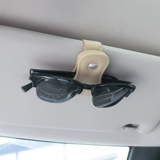 Универсальные солнцезащитные очки для автомобиля, трубка, система хранения, из натуральной кожи