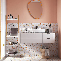 Nordic wind terrazzo 300x600 bathroom kitchen wall tile glazed tile balcony IKEA modern tile