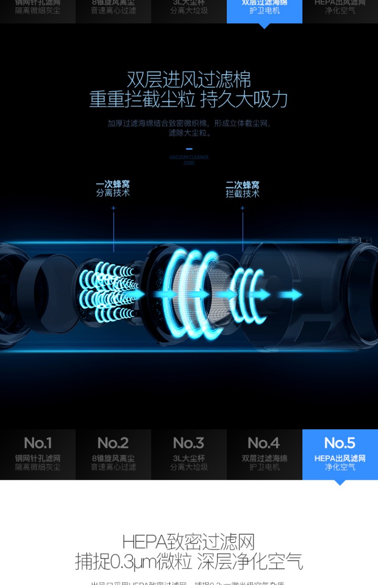 robot hút bụi center Delma ngang máy hút bụi gia đình nhỏ cầm tay nhỏ im lặng mạnh mẽ khử mùi thảm công suất cao - Máy hút bụi robot dj35