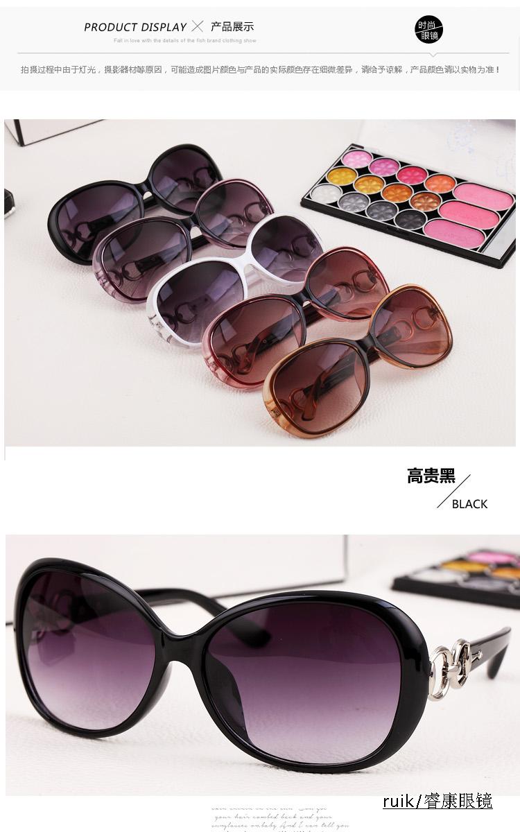 2018 new sunglasses của phụ nữ triều big khung kính lái xe phân cực round mặt sunglasses retro thanh lịch ếch gương