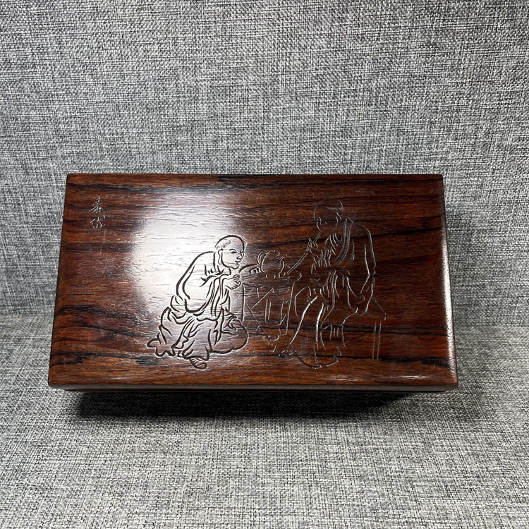 RITAO CHAN 樣専用 木盒 木雕 清時代 中国古美術 高 8cm RITAO CHAN 樣専用 木盒 木雕 清時代 中国古美術 高 8cm