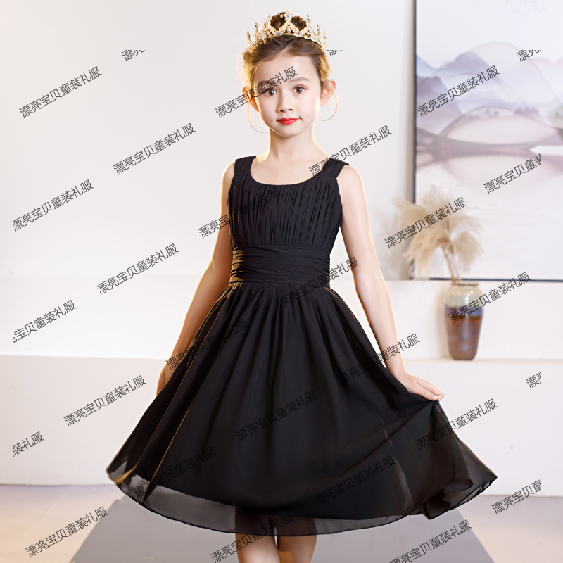 Trẻ em ăn mặc cô gái piano trang phục công chúa váy dàn hợp xướng lớn violin biểu diễn quần áo thời trang - Váy trẻ em shop quần áo trẻ em