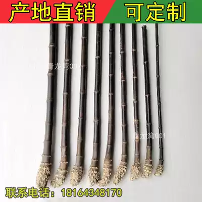 Tea set craft gift decoration DIY handmade raw material purple bamboo root