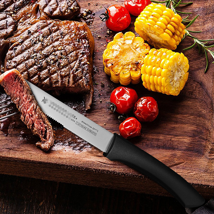 German order imports stainless steel Western food knives Steak Knife with Toothed Dining Knife Pig Pickpocketing of Western Kitchen Sink