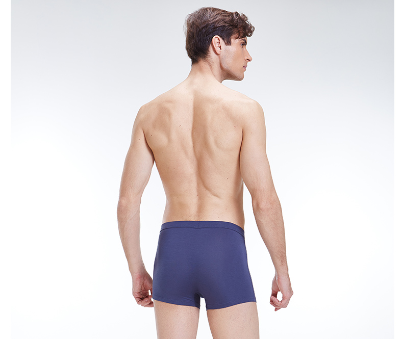 Đồ lót đậu đỏ nam cotton boxer quà tặng thanh niên bốn góc quần short thoáng khí quần short nam quần quần lọt khe