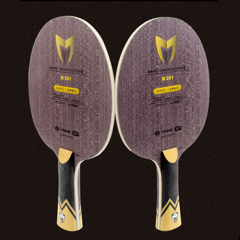 Galactic Warfare God Ping-pong Racket Bottom Plate New PLC Fiber M101 M201 Enlon Fiber Professional Ping-pong Bottom Plate