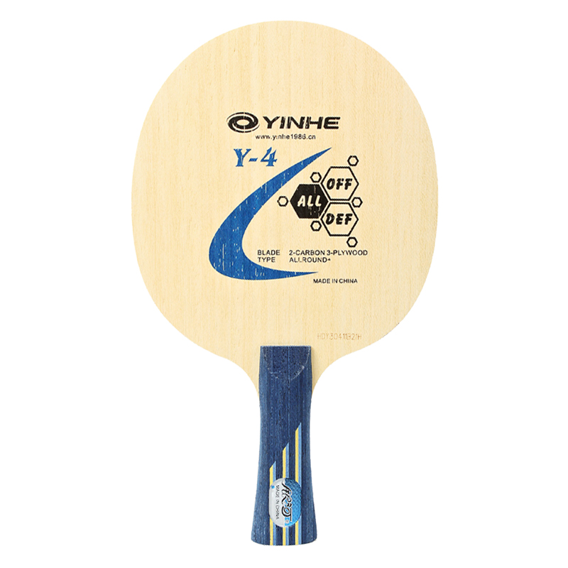 Galaxy Y4 table tennis racket bottom plate carbon fiber fast arc table tennis professional-grade clapboard straight plate horizontal shot light plate