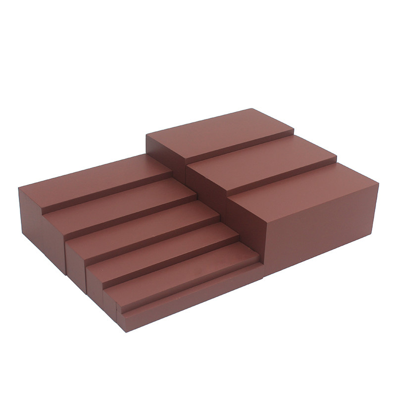 Mont Thoreau Limón's teaching aids Wooden Brown Terra Children Early teach Puzzle Sensory Toys 3-6-year-old Child Gift-Taobao