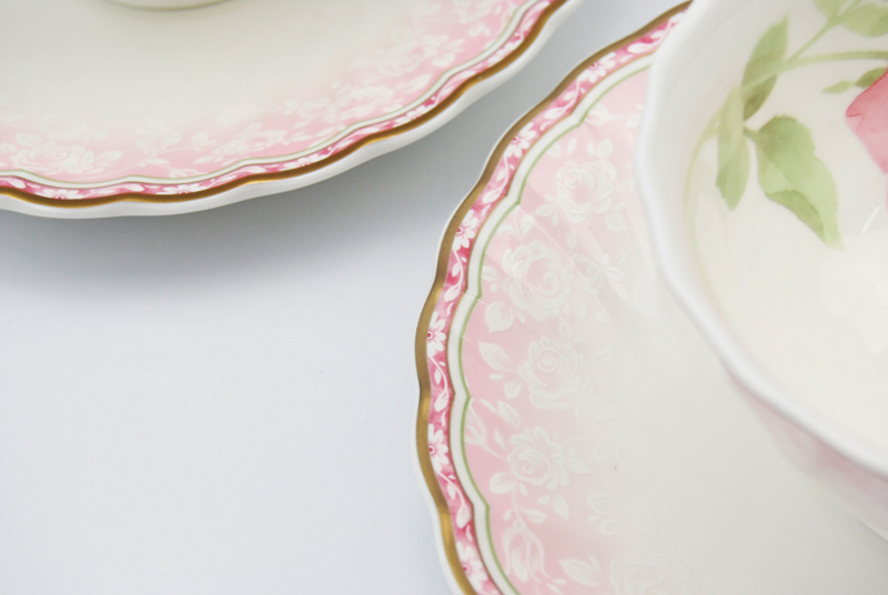 Japan NARUMI song sea Idyllic Poem double snack cup dish suits for group, dessert dish of ipads China