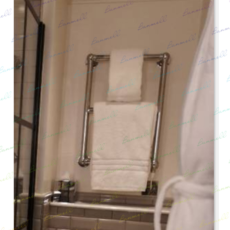 CE outlet British original single English style retro bathroom electric hot towel rack Classical plug-in drying bath towels