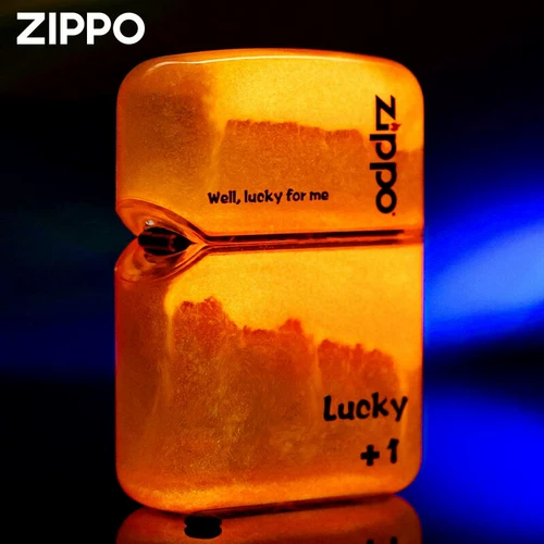 Акриловая оригинальная зажигалка на день Святого Валентина для друга на керосине