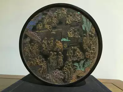 Hui Mo Baizi Figure Song Yan Ink Ink Ink Ink Ink Old Ink Collection Send Man Four Treasures