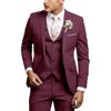 Men's New Foreign Trade Suit Set, Slim Fit Two-Button Cross-Border Suit Set for Men