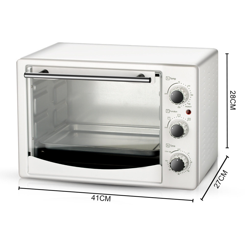 Genuine Cross-Border Electric Oven 26L Large Capacity Upper and Lower Heating Household Smart Oven