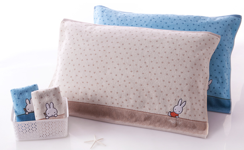 KING SHORE / vàng số Miffy lắp gối bao gồm hai thanh lịch gối tại chỗ bông bao gồm một cặp được nạp mềm - Khăn gối khăn gối