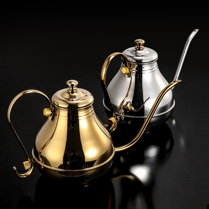 Japanese Cuisine Stainless Steel Teppanyaki Oil Pot Palace Pot Long Spout Pot Hand-Brewed Coffee Pot Kung Fu Teapot Fine Spout Pot Japanese Cuisine Stainless Steel Teppanyaki Oil Pot Palace Pot Long Spout Pot Hand-Brewed Coffee Pot Kung Fu Teapot Fine Spout Pot