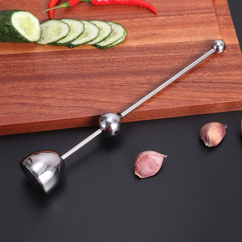Единая из нержавеющей стали с яйцом с яйцом с яйцом с длинной ручкой с длинной ручкой раскрытие коррек из яичной скорлупы
