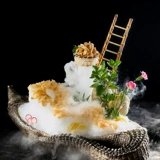 Японская стиль сашими декоративная бамбуковая лестница лососевые ювелирные украшения японский и корейский ресторан украшены креативная посуда полка