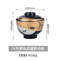 Большая черная миска для миски