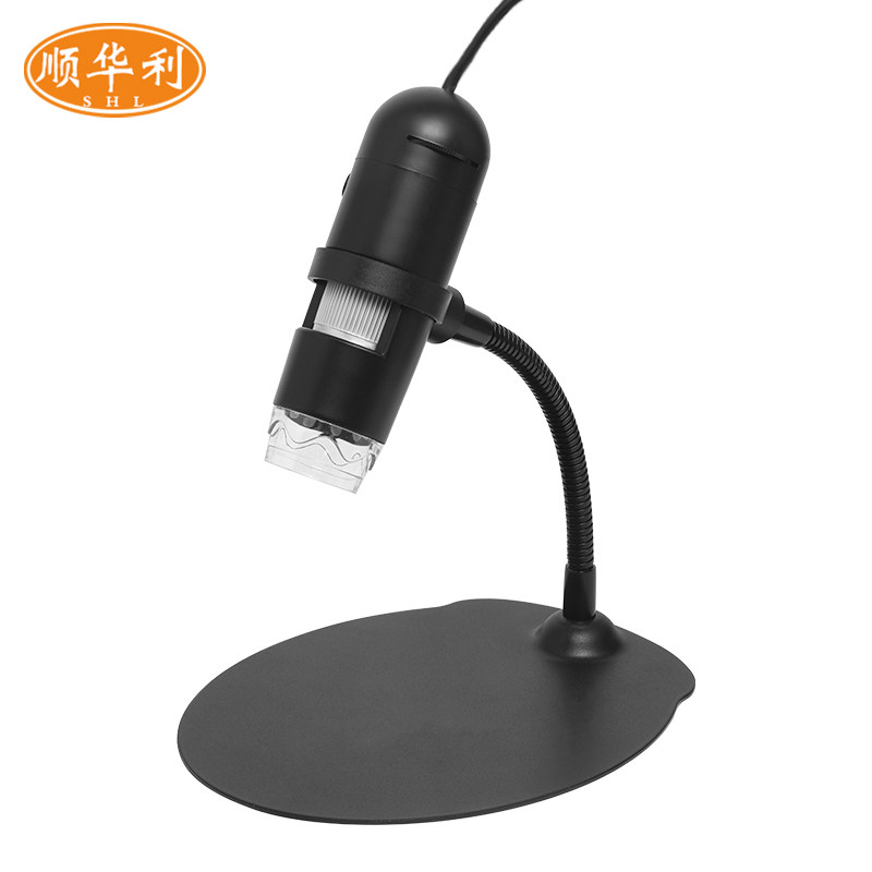 高清300万像素便携式USB电子显微镜数码头皮毛囊毛孔检测仪皮肤