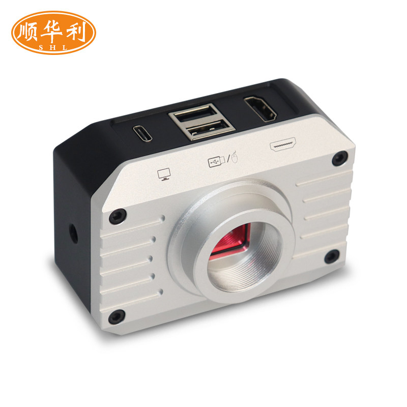 SHL工业相机 2K解析度HDMI/USB三目显微镜 高清电子目镜 机械视觉设备