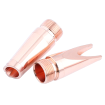 Huanri style handheld laser welding nozzle 0 8 1 0 1 2 1 6 laser welding machine accessories copper nozzle wire feeding nozzle