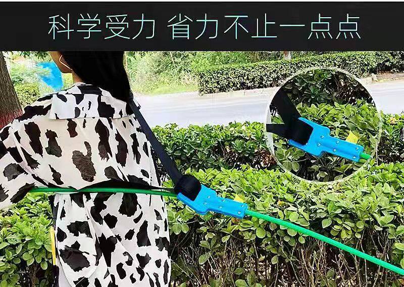 Spray Drug Machine Pull Pipe Theorizer High Pressure Spray Drug Tube Holding Baby Bag Accessories Tugging Water Pipe Sub Agricultural New-belt card tube plate rack