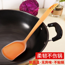 Dad silicone spoon spatula Silicone spoon spatula soup leakage dual-use spoon rice does not hurt the pot spoon spatula Non-stick spatula