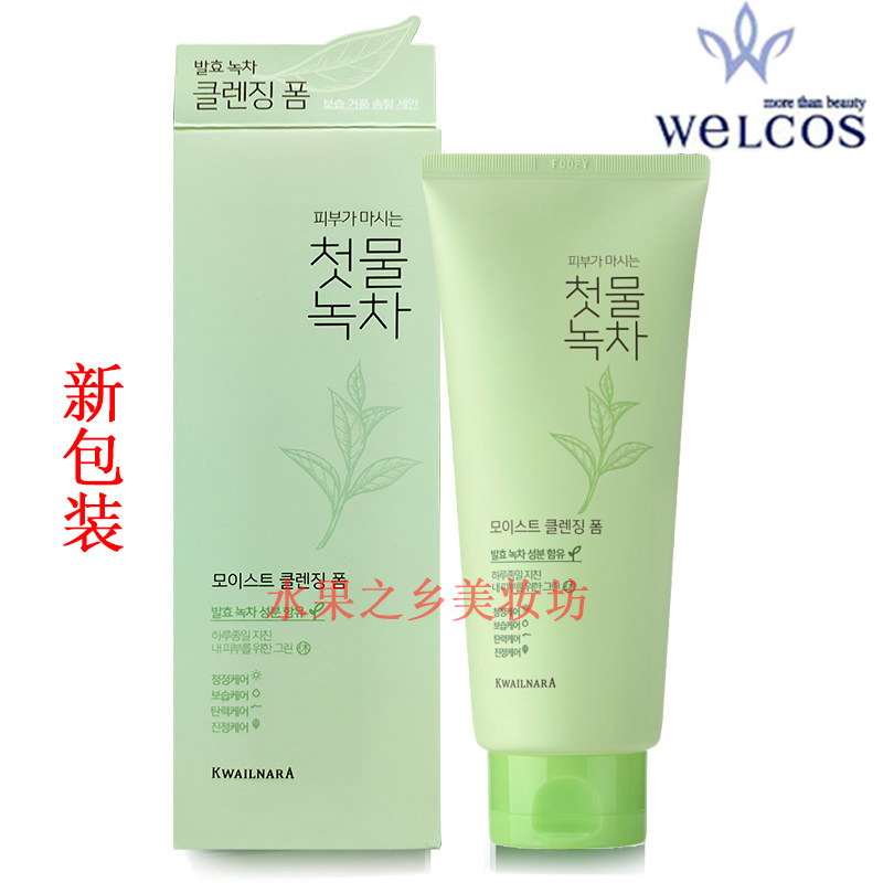 South Korea Fruit Countryside First Dew Green Tea Foam Finish Milk Wash Face Milk 180ml-Taobao