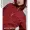 Oysho màu đỏ không thấm nước thoáng khí kangaroo túi trùm đầu áo khoác thể thao giản dị áo khoác nữ 31794221122 - Áo khoác thể thao / áo khoác