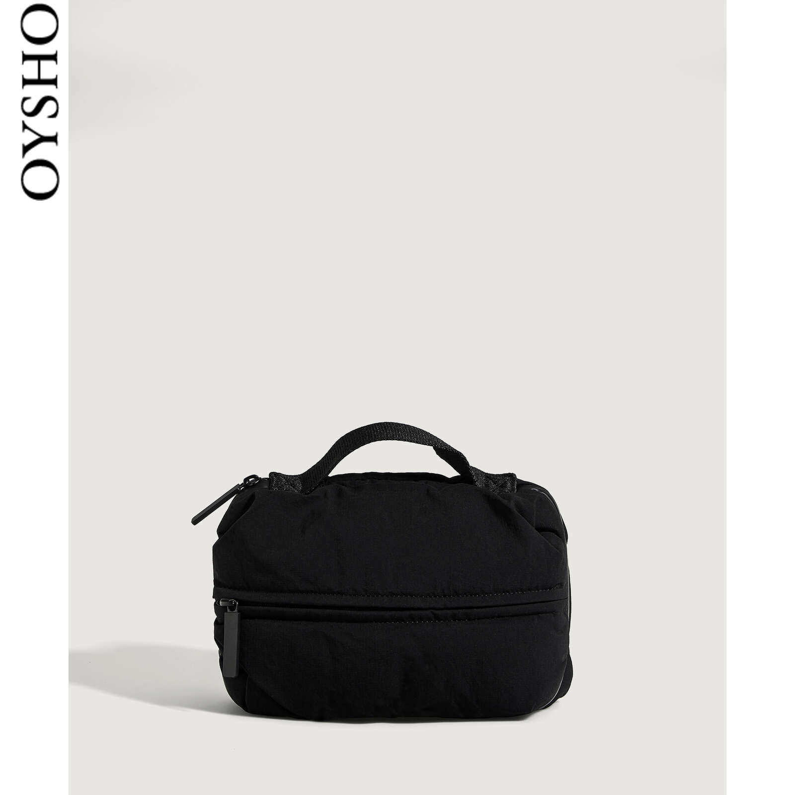 Oysho Black Toilet Package Makeup Package Portable Making Capacity Multifunctional Female 14053880 040