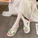 Сандалии, летние туфли на платформе, пляжная обувь, модный ремень, слайдеры, тапочки