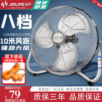 Golden Antelope Groveling Fan Copper Core Home Mute Powerful Electric Fan Commercial Large Wind Power Industry Fan Ground Fan