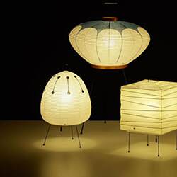 Japanese Akari Noguchi Yong 1Ad Table Lamp Designer Style Japanese Paper Home Living Room Bedroom Study Atmosphere Table Lamp