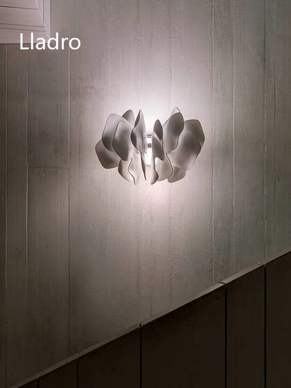 Spanish Ladro Nightlom Designer Ceramic Wall Lamp for Study, Hallway, Entrance, Dining Room, Living Room Wall Lamp