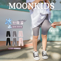 Girl Shark Pants Slim Fit 2022 New Spring Dress Barbie Pants Baby Safety Pants 50% Pants Summer Fit Children Pants