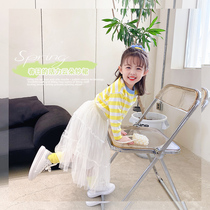 Girl Princess Dresses Dress Loretta Dresses Spring Dress New Half Body Dress Nets Red Ocean Gas Little Girl Super Fairy Spring